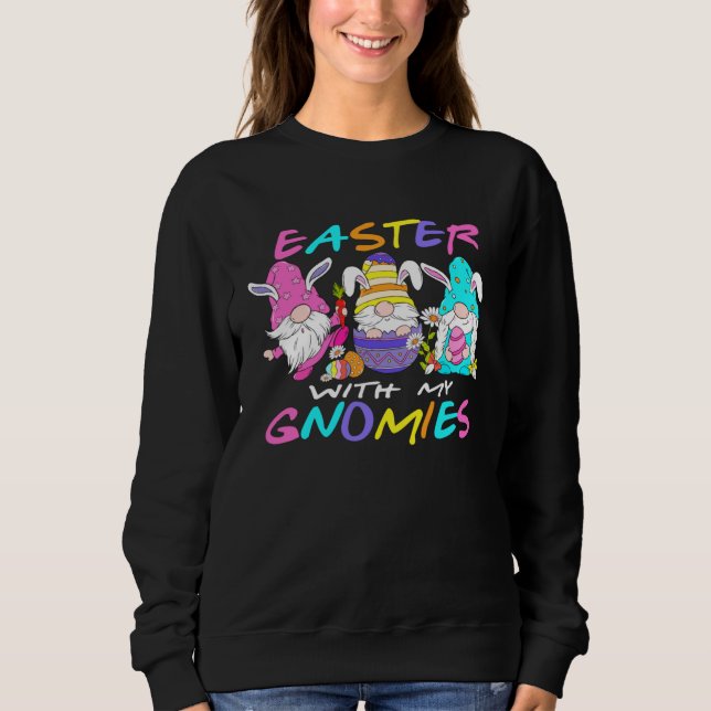 Camiseta Easter with my Gnomies Easter Gnomes Easter Gnomie (Frente)