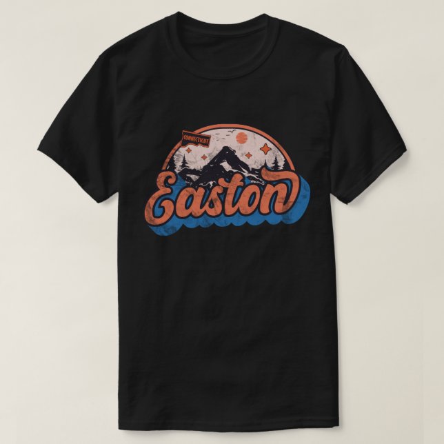 Camiseta Easton, Connecticut (Frente do Design)