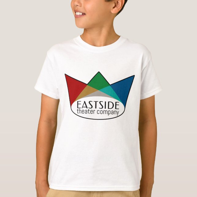 Camiseta Eastside Theater: Audiência, Ensaios... Crianças E (Frente)