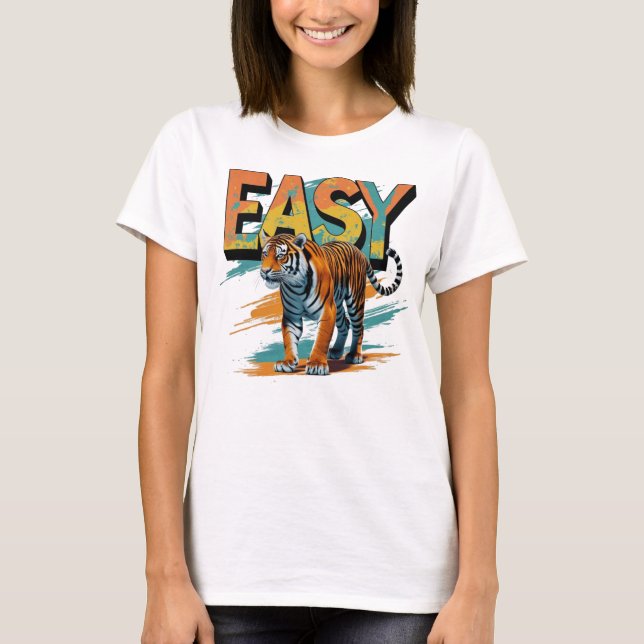 Camiseta Easy Tiger Flirty (Frente)