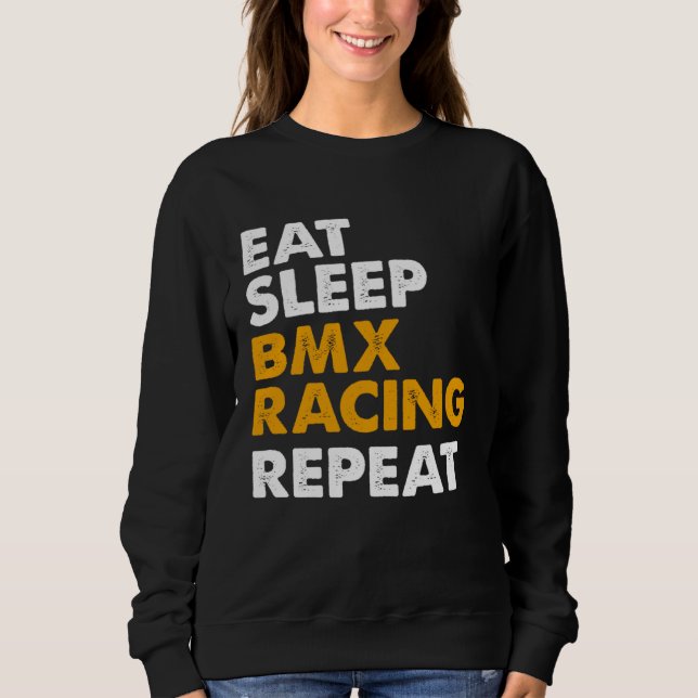 Camiseta Eat Sleep BMX Repeat  Bike Rider Men Women Kids  1 (Frente)