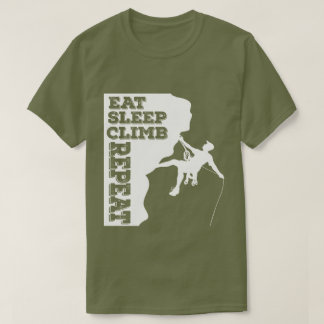 Camiseta Eat Sleep Climb Repeat
