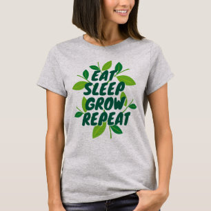 Camiseta Eat Sleep Grow Repeat Homesteader