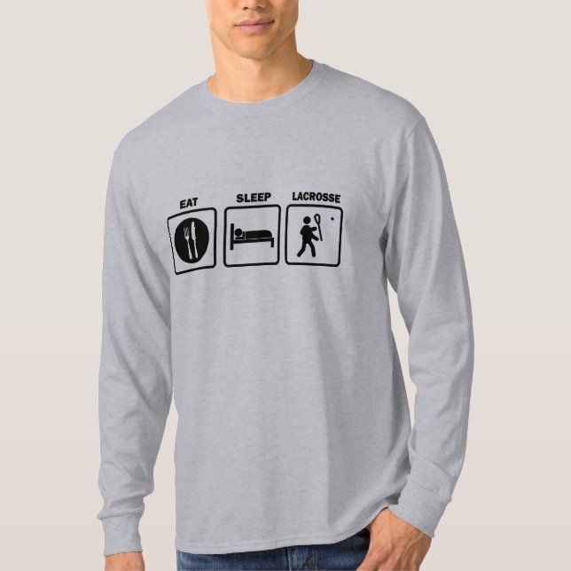 Camiseta Eat.Sleep.Lacrosse (Frente)