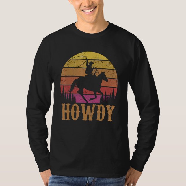 Camiseta Eat Sleep Rope Team Roping Cute Rodeo Western Cowg (Frente)
