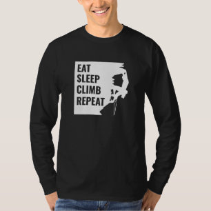 Camiseta Eat Sleep Subir Repetir