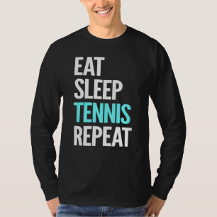 Camiseta Eat Sleep Tênis Repetir Novidade