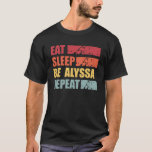 Camiseta Eat Sleep Wrestle Repeat Wrestling Gift<br><div class="desc">Perfect Gift Idea for Men / Women / Kids on Christmas Day or Birthday with funny saying - Eat Sleep Wrestle Repeat Shirt</div>