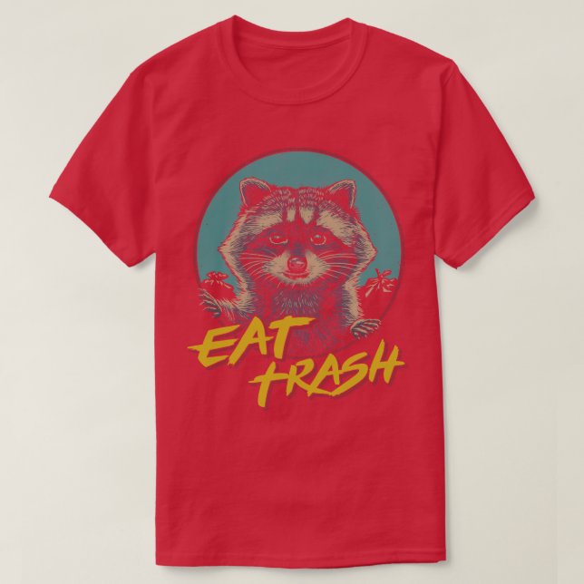 Camiseta Eat Trash (Frente do Design)