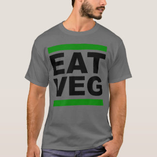 Camiseta EAT VEG Vegan Vegetarian Herbivore