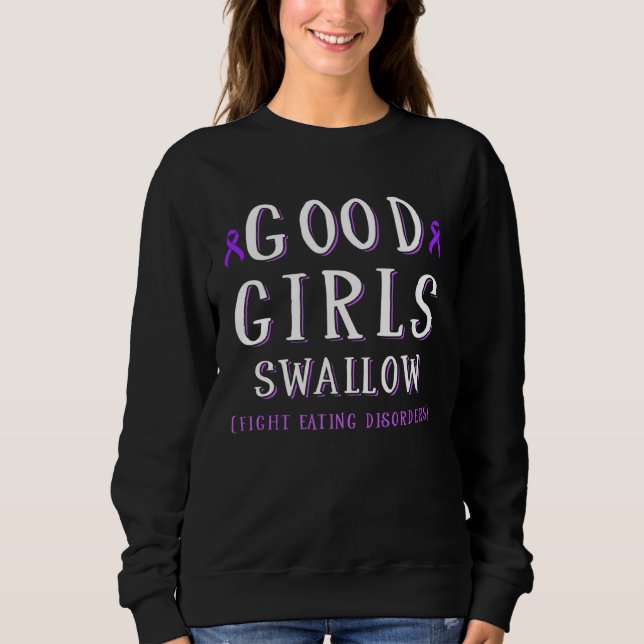 Camiseta Eating Disorder Survivor Swallow Awareness Warrior (Frente)