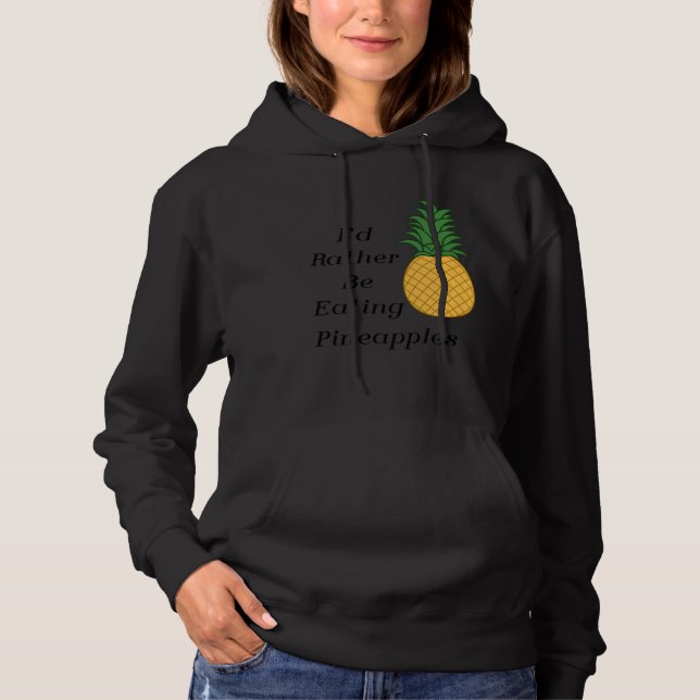 Camiseta Eating Pineapples Cute Fruit  Tropical Fruits (Frente)