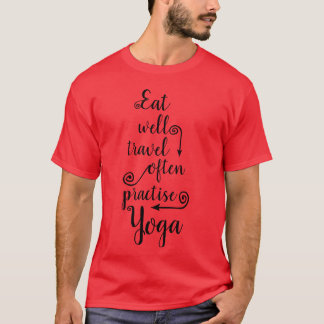 Camiseta Eatravel Yoga menino dos anos 80