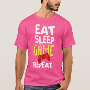 Camiseta Eatsleepgame2