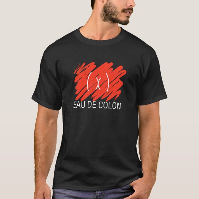 Camiseta Eau de Colon - Tecido escuro (Frente)