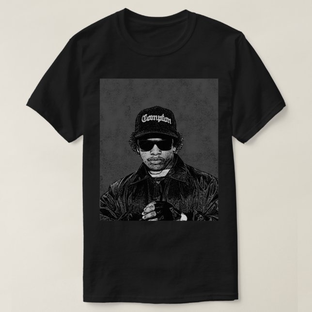 Camiseta Eazy-E Rapper (Frente do Design)