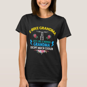 Camiseta Ebike Grandma Funny E-Bike