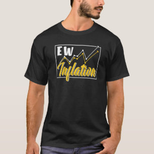 Camiseta Eca Inflação Escala Dos Preços Aumento Da Moeda