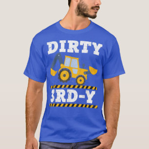 Camiseta Ecavador de aniversário de 3 anos de Construção de