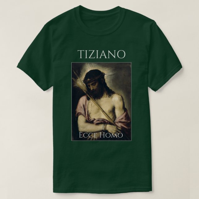 Camiseta Ecce Homo Titian (Frente do Design)