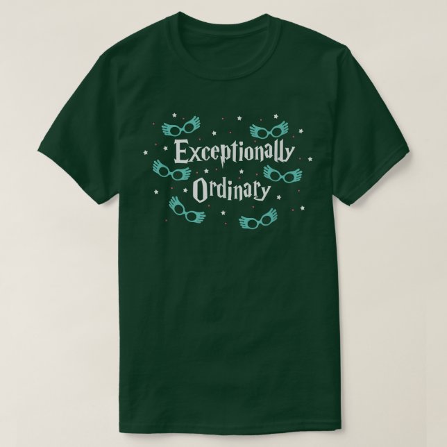 Camiseta Eceptionally Ordinary  Luna Spectrespects 722  (Frente do Design)