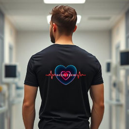 Camiseta Echo Tech | Heartbeat | Heart with EKG