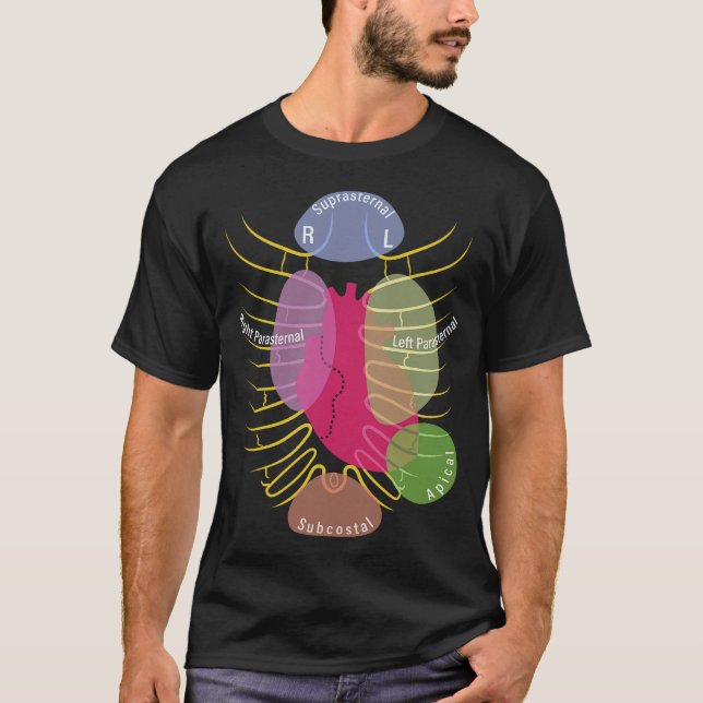 Camiseta Echocardiografia S2 Echocardiógrafo (4) (Frente)