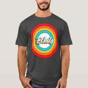 Camiseta Echols Nome Shirt Vintage Echols Círculo