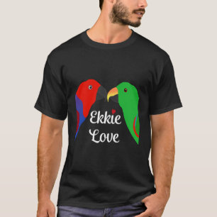 Camiseta Eclectus Mache Female Love Heart