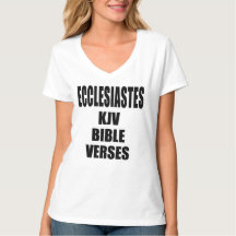 Eclesiastes Versículos da Bíblia KJV Tipografia Qu