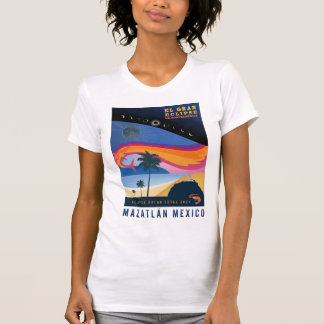 Camiseta Eclipse, de uso feminino