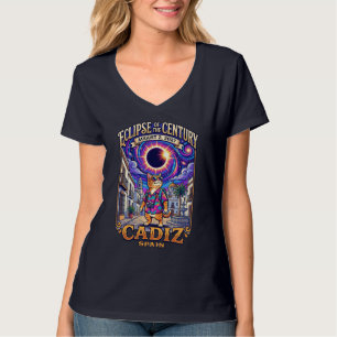 Camiseta Eclipse Do Século 2 De Agosto De 2027 Cadiz