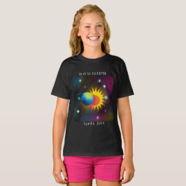 Camiseta Eclipse Flare 04.08.24 Total de Eclipse Solar EUA