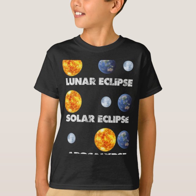 Camiseta Eclipse lunar (Frente)