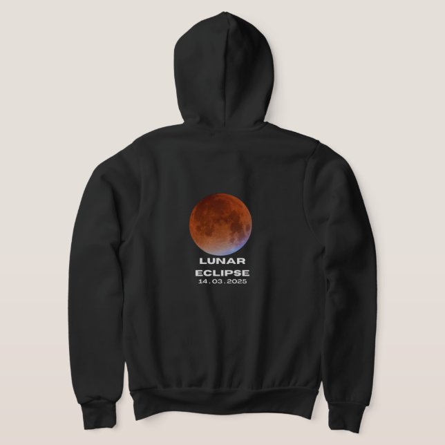 Camiseta eclipse lunar (Postura das costas)