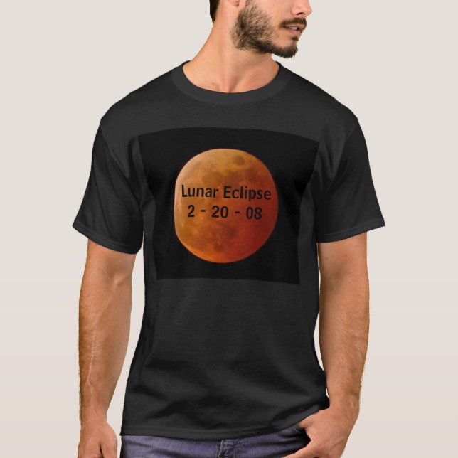 Camiseta Eclipse lunar 2008 (Frente)