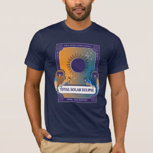 Camiseta Eclipse Norte-Americano do excelente