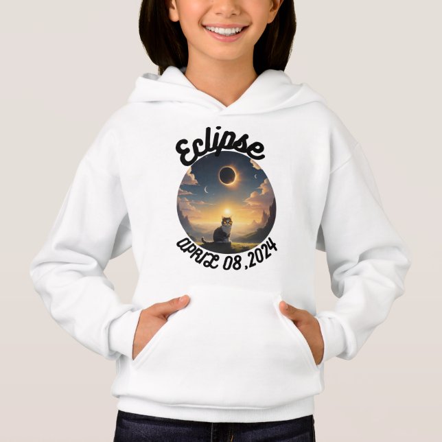 Camiseta Eclipse Solar, 2024 Glasse de Eclipes Solares Vest (Frente)