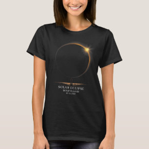 Camiseta Eclipse Solar 2026 Astronomia Celeste