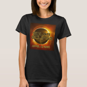 Camiseta Eclipse Solar 8 de abril de 2024
