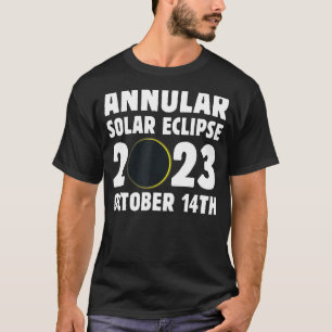 Camiseta Eclipse Solar Annular 2023 outubro Out 14 Nevada