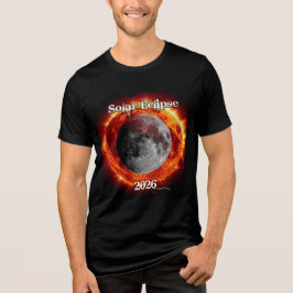 Camiseta Eclipse Solar de 12 de Agosto de 2026