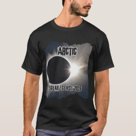 Camiseta Eclipse Solar de 2026 no Ártico