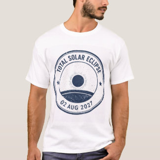 Camiseta Eclipse Solar de 2 de Agosto de 2027