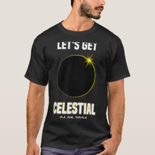 Camiseta Eclipse Solar Divertido Celestial Total Solar