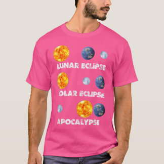 Camiseta Eclipse Solar Eclipse Apocalypse Funny Astro