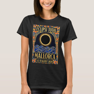 Camiseta Eclipse Solar em Maiorca 2026 - Modernista Catalão