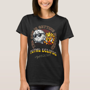Camiseta Eclipse Solar Lua Encobrindo o Sol