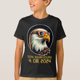 Camiseta Eclipse Solar Na Vida De 2024 Eclipse Solar