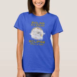 Camiseta Eclipse Solar Nublado Não é Tão Engraçado